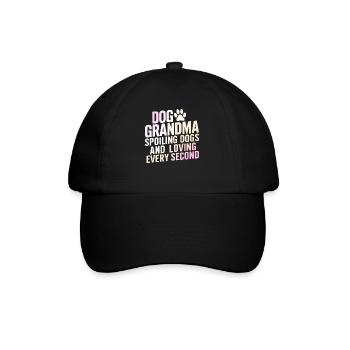 Cadeaux de grand-mère pour chien - Casquette classique - noir/noir - Devant
