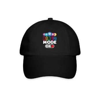 Mode bingo activé pour les joueurs de bingo - Casquette classique - noir/noir - Devant