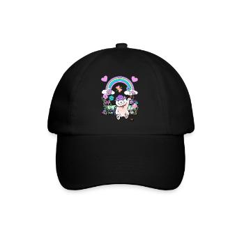 Chat, Chats, Printemps, Été, Enfants, Enfant - Casquette classique - noir/noir - Devant