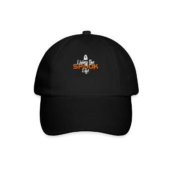 Living The Spook Life Ghost Bait - Baseball Cap - black/black - Front