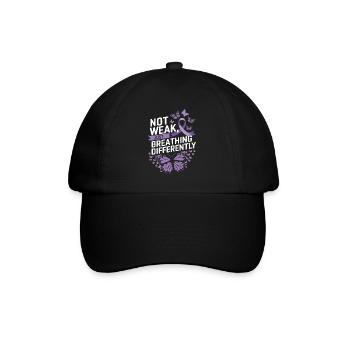 Trouble de la conscience du déficit en alpha-1 antitrypsine - Casquette classique - noir/noir - Devant