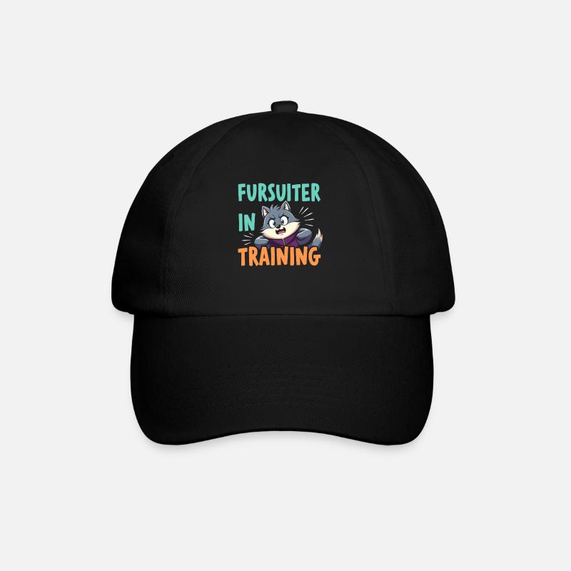 Pursuiting Purry Fandom Kostüm Performance - Baseballkappe - Schwarz/Schwarz
