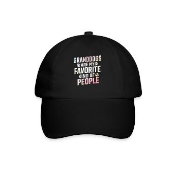 Cadeaux de grand-père chien - Casquette classique - noir/noir - Devant