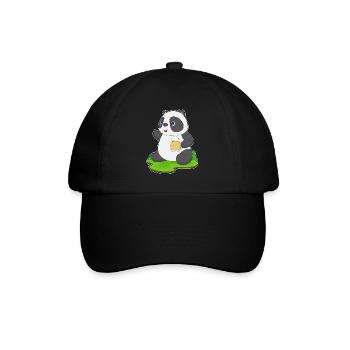 Bière Panda - Casquette classique - noir/noir - Devant