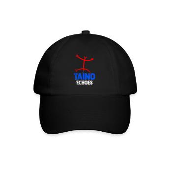 Taíno Echoes Caribbean Ancestry Pride - Baseball Cap - black/black - Front