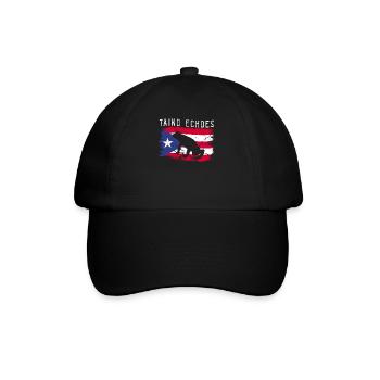 Taíno Echoes Caribbean Ancestry Pride - Baseball Cap - black/black - Front