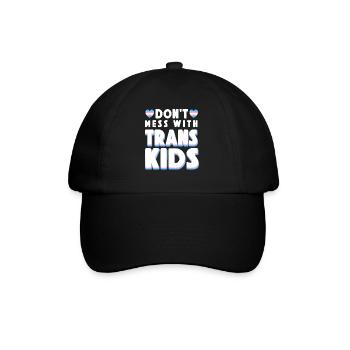 Fierté LGBT transgenre - Casquette classique - noir/noir - Devant