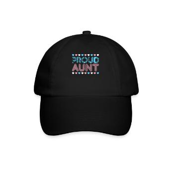 Fierté LGBT transgenre - Casquette classique - noir/noir - Devant