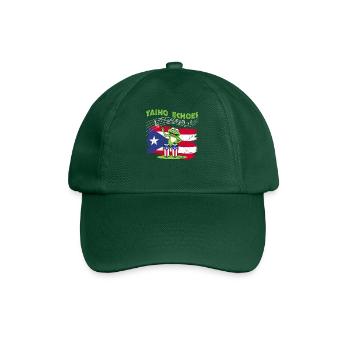 Taíno Echoes Caribbean Ancestry Pride - Baseball Cap - bottle green - Front