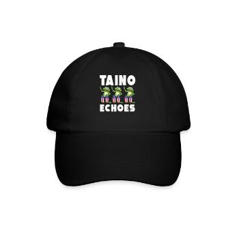 Taíno Echoes Caribbean Ancestry Pride - Baseball Cap - black/black - Front