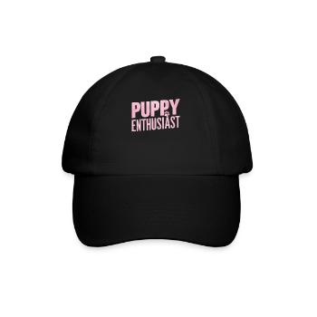 Dog Mom Gifts for Women - Baseballkappe - Schwarz/Schwarz - Vorne