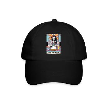 Tarotkarte - Baseballkappe - Schwarz/Schwarz - Vorne