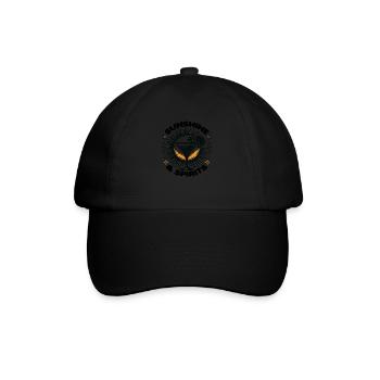 Sunshine & Spirits - Relaxing Day Drinking Vibes - Baseball Cap - black/black - Front