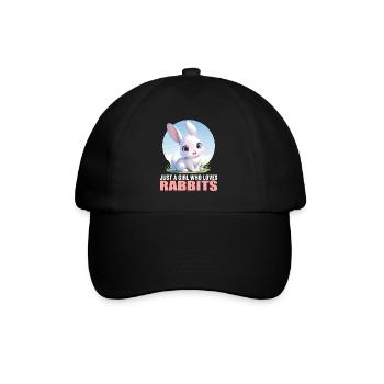 Bunny Bunny - Baseball Cap - black/black - Front