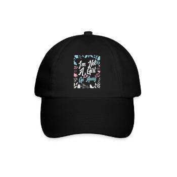 Transgender Trans LGBT Pride - Baseballkappe - Schwarz/Schwarz - Vorne