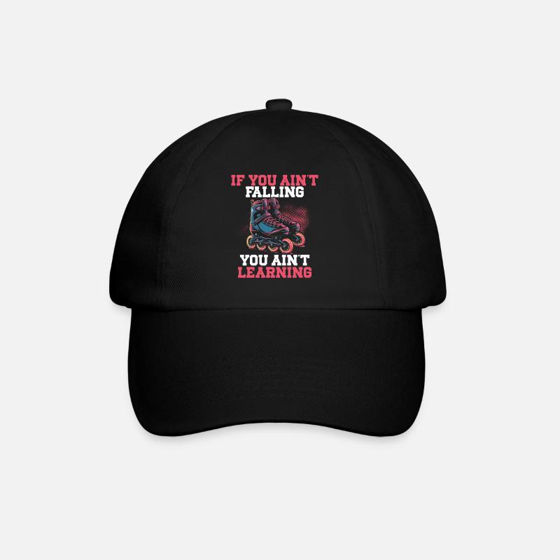 Inline Skating Rollerblading Inline Skates - Baseball Cap - black/black