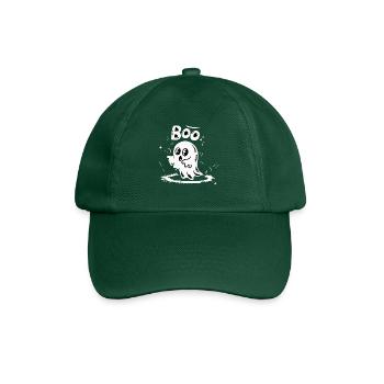GESPENST BOO - Baseballkappe - Flaschengrün - Vorne