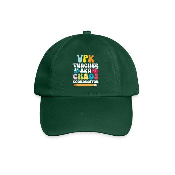 Vpk -lehrer aka chaos -koordinator - Casquette classique - vert bouteille - Devant