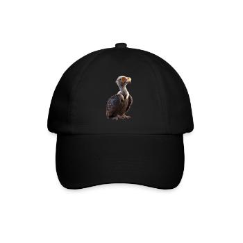 Vautour Oiseau de proie Vautour Vautour mignon Vautour - Casquette classique - noir/noir - Devant