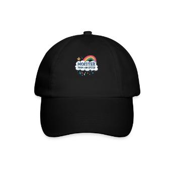 Moister Than An Oyster Damen Erwachsene Vulgär Rau - Baseballkappe - Schwarz/Schwarz - Vorne
