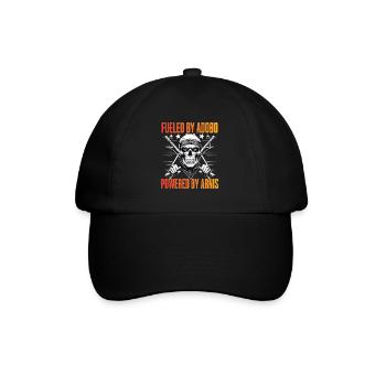 Escrima Fueled By Adobo Powered By Arnis - Baseball Cap - black/black - Front