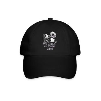 Daycare Heroine Where Chaos Becomes Magic Kindergarten Teacher - Baseball Cap - black/black - Front