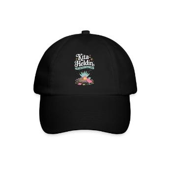 Daycare Heroine Where Chaos Becomes Magic Kindergarten Teacher - Baseball Cap - black/black - Front
