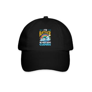 Météorologie amusante Passionnés de météo - Casquette classique - noir/noir - Devant