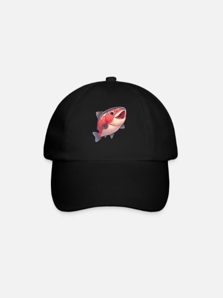 Saumon Saumon - Casquette classique - noir/noir