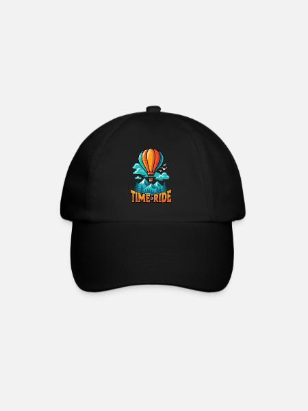Montgolfière Temps pour monter en ballon - Casquette classique - noir/noir