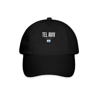 Tel Aviv Israel - Baseball Cap - black/black - Front
