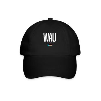 Wau South Sudan - Baseball Cap - black/black - Front