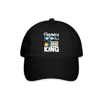 Pharmacy Tech Technician - Baseballkappe - Schwarz/Schwarz - Vorne