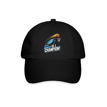 JOUER À BE A CHAMPION - Casquette classique - noir/noir - Devant