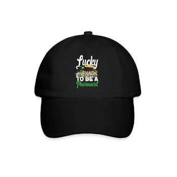 Technicien en pharmacie - Casquette classique - noir/noir - Devant