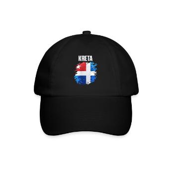 Colorful Scandinavian Flag Art - Baseball Cap - black/black - Front