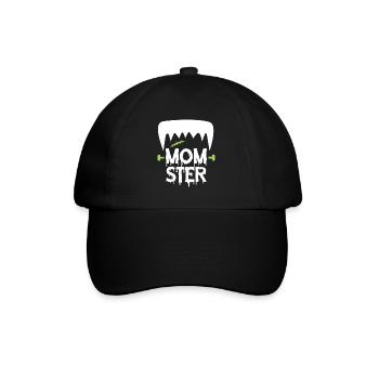 Momster - Baseball Cap - black/black - Front