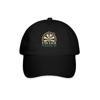 Fléchettes Fléchettes Jeu de fléchettes Lecteur de fléchettes - Casquette classique - noir/noir - Devant