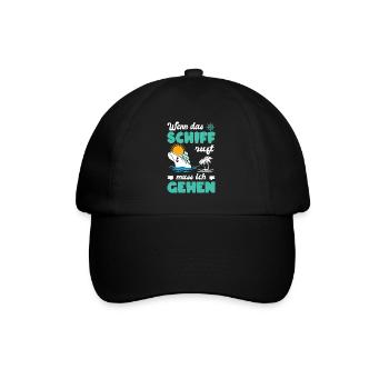 Funny Cruise Sayings Outfits Holiday - Baseball Cap - black/black - Front