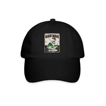Mahi Mahi Beach Angler Retro - Baseball Cap - black/black - Front