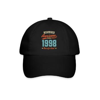 Awesome Since 1998 - Baseball Cap - black/black - Front
