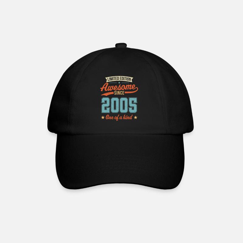 Génial depuis 2005 - Casquette classique - noir/noir