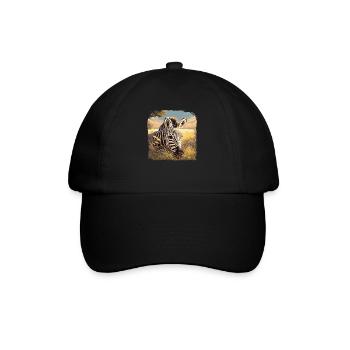 Zèbres Zèbre - Casquette classique - noir/noir - Devant