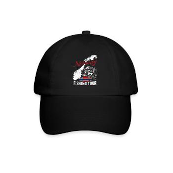 Norway Fishing Tour - Angler Gift - Baseball Cap - black/black - Front