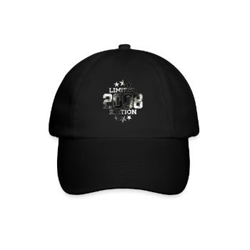 ÉDITION LIMITÉE 2008 18E ANNIVERSAIRE - Casquette classique - noir/noir - Devant