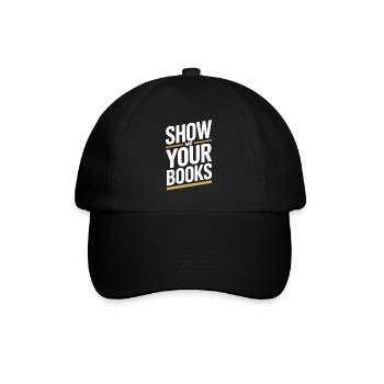 Montrez-moi vos livres Leseratte Buch Lesen Bücher - Casquette classique - noir/noir - Devant
