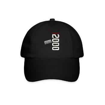 25ème Anniversaire Original Novembre Millésime 2000 - Casquette classique - noir/noir - Devant