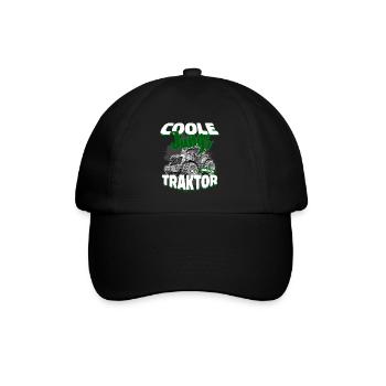 Cool Guys Conduire Tracteur Agriculteur Village Enfant Tracteur - Casquette classique - noir/noir - Devant