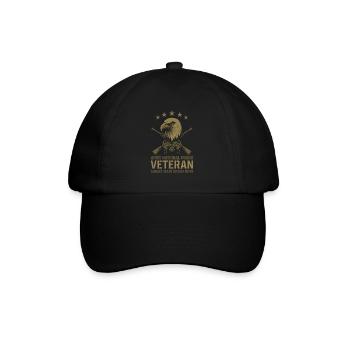 Army Veteran National Guard Veteran in - Baseball Cap - black/black - Front