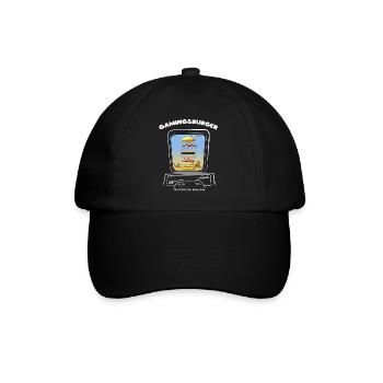 Camping - Baseball Cap - black/black - Front